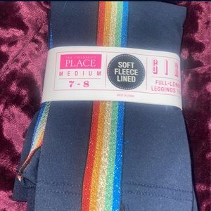 Kids fleece lined leggings